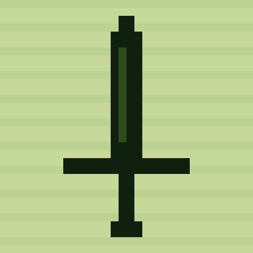 The STAB icon: a pixel sword.